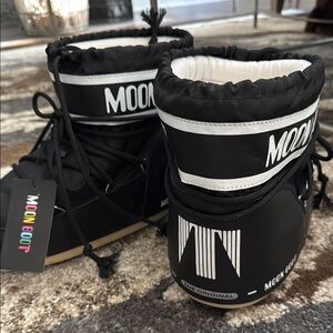 Moon Boot Black Winter & Rain Boots